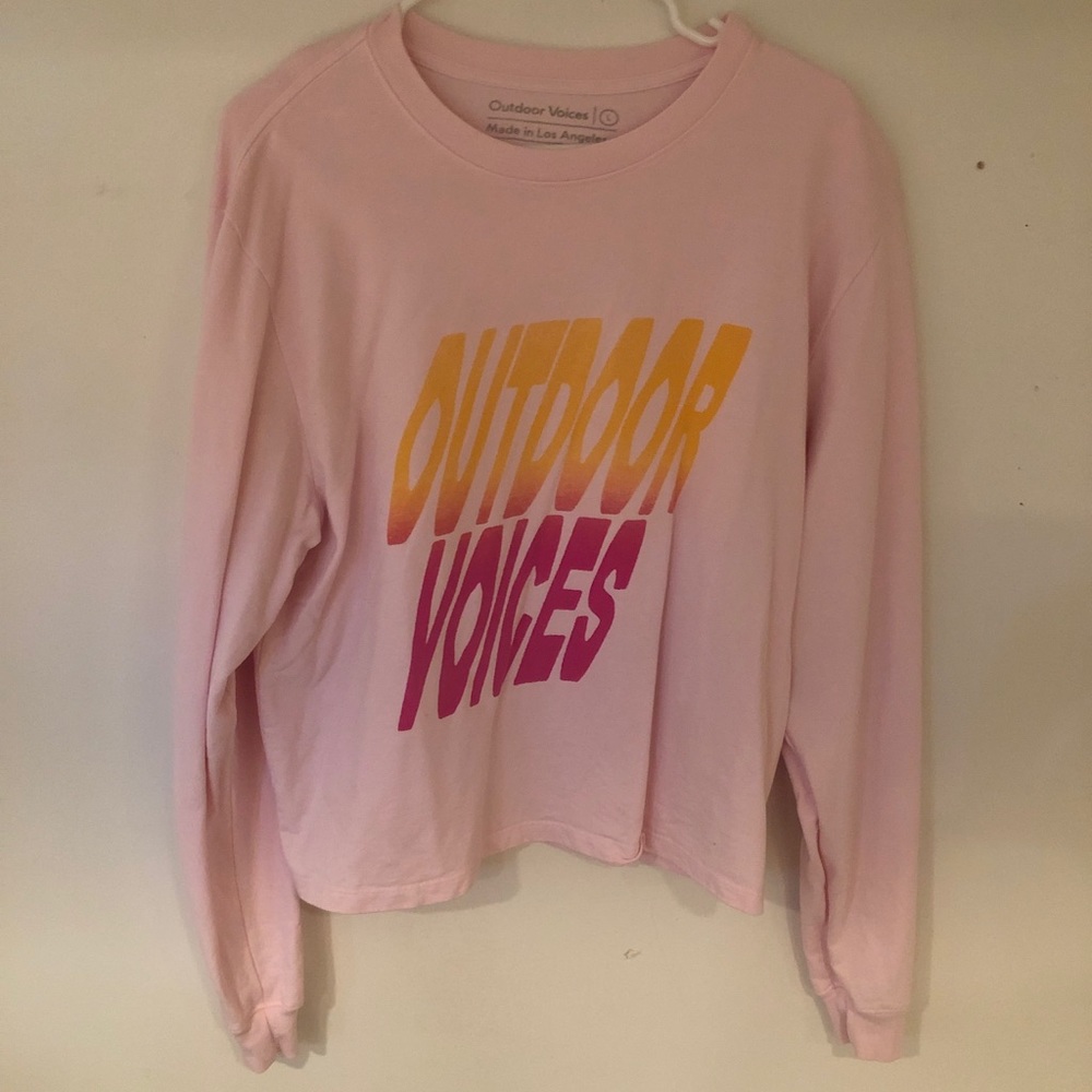 OV sweatshirt.